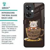 Tea With Kitty Glass Case For OnePlus Nord CE 3 Lite 5G