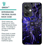 Techno Color Pattern Glass Case For OnePlus Nord CE 3 Lite 5G