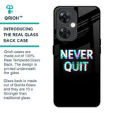 Never Quit Glass Case For OnePlus Nord CE 3 Lite 5G