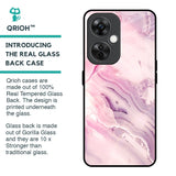 Diamond Pink Gradient Glass Case For OnePlus Nord CE 3 Lite 5G