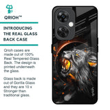 Aggressive Lion Glass Case for OnePlus Nord CE 3 Lite 5G