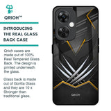 Black Warrior Glass Case for OnePlus Nord CE 3 Lite 5G