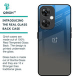 Blue Grey Ombre Glass Case for OnePlus Nord CE 3 Lite 5G