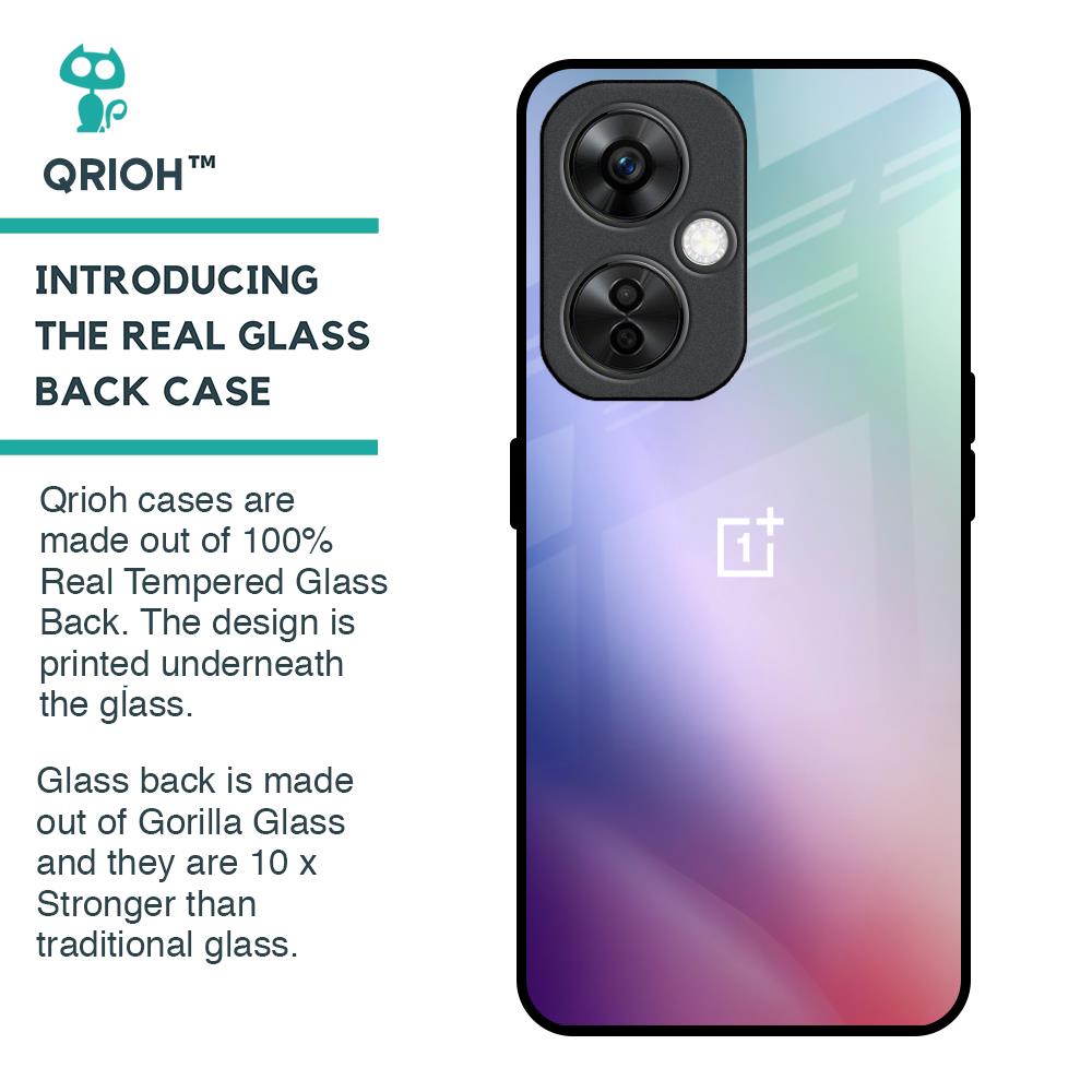 Abstract Holographic Glass Case for OnePlus Nord CE 3 Lite 5G