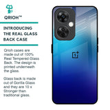 Blue Rhombus Pattern Glass Case for OnePlus Nord CE 3 Lite 5G