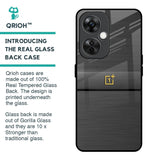 Grey Metallic Glass Case For OnePlus Nord CE 3 Lite 5G