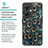 Peacock Feathers Glass case for OnePlus Nord CE 3 Lite 5G