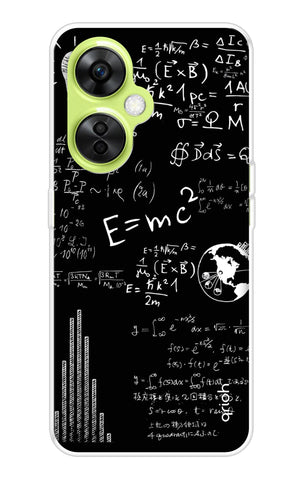 Equation Doodle OnePlus Nord CE 3 Lite 5G Back Cover