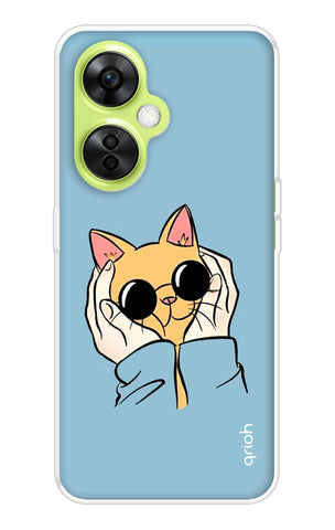 Attitude Cat OnePlus Nord CE 3 Lite 5G Back Cover