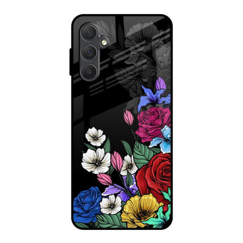 Rose Flower Bunch Art Samsung Galaxy M54 5G Glass Back Cover Online
