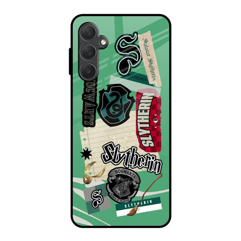 Slytherin Samsung Galaxy M54 5G Glass Back Cover Online