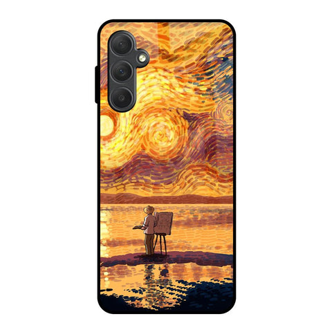 Sunset Vincent Samsung Galaxy M54 5G Glass Back Cover Online