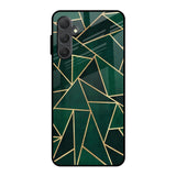 Abstract Green Samsung Galaxy M54 5G Glass Back Cover Online