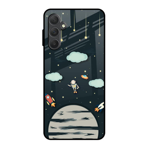 Astronaut Dream Samsung Galaxy M54 5G Glass Back Cover Online