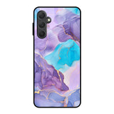 Alcohol ink Marble Samsung Galaxy M54 5G Glass Back Cover Online