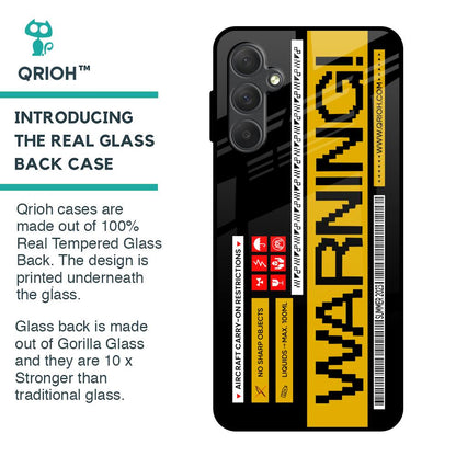 Aircraft Warning Glass Case for Samsung Galaxy M54 5G