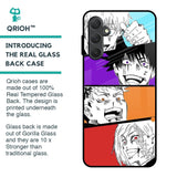 Anime Sketch Glass Case for Samsung Galaxy M54 5G