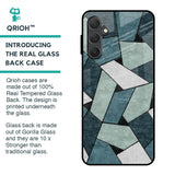 Abstact Tiles Glass Case for Samsung Galaxy M54 5G