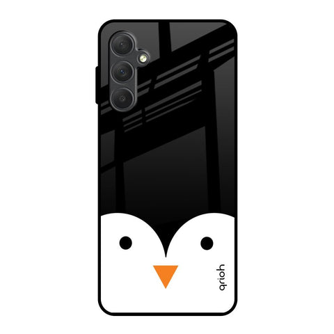 Cute Penguin Samsung Galaxy M54 5G Glass Cases & Covers Online