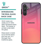 Sunset Orange Glass Case for Samsung Galaxy M54 5G