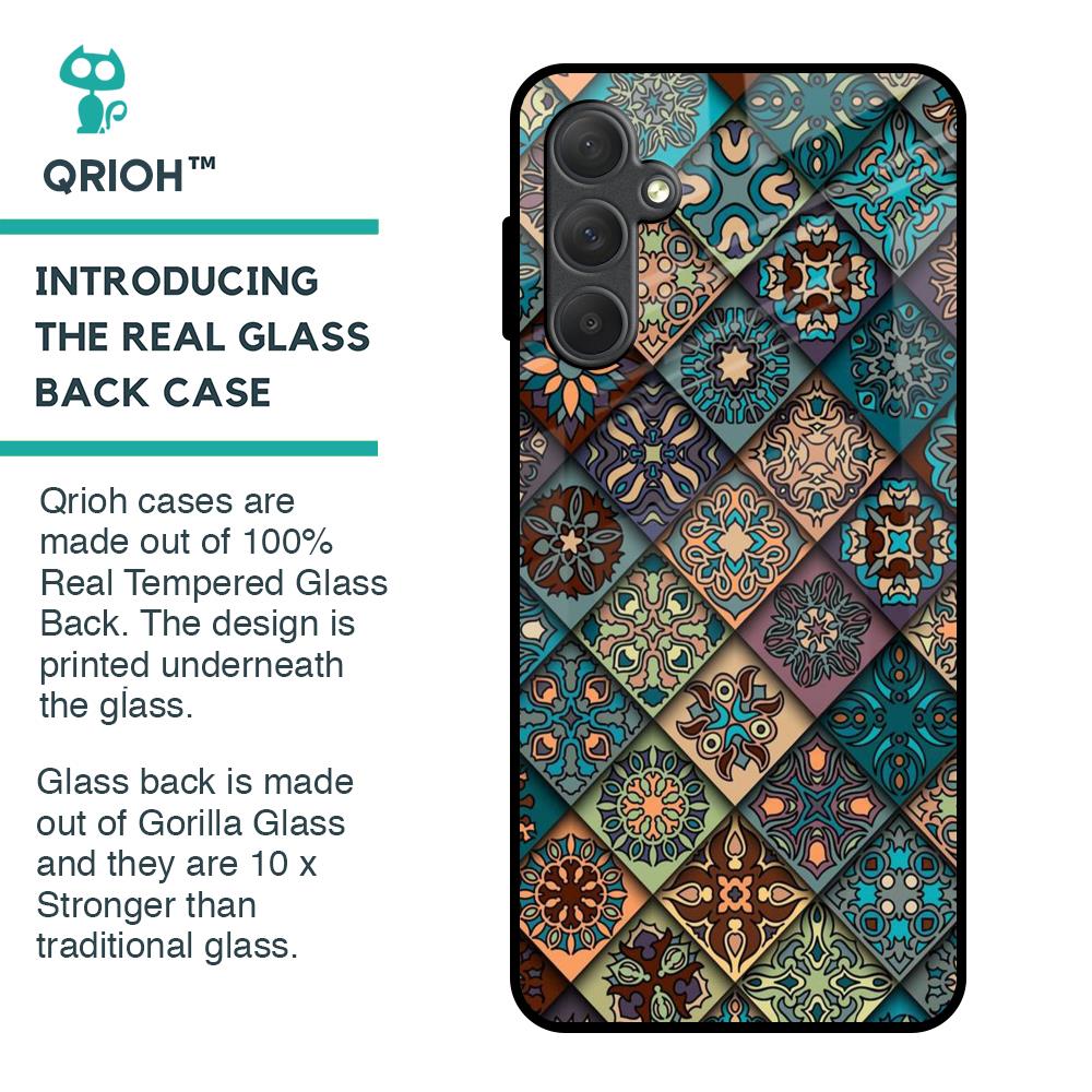 Retro Art Glass case for Samsung Galaxy M54 5G