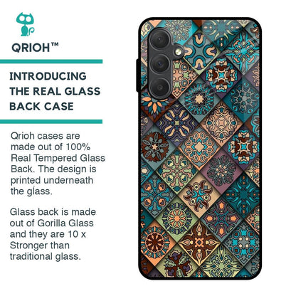 Retro Art Glass case for Samsung Galaxy M54 5G
