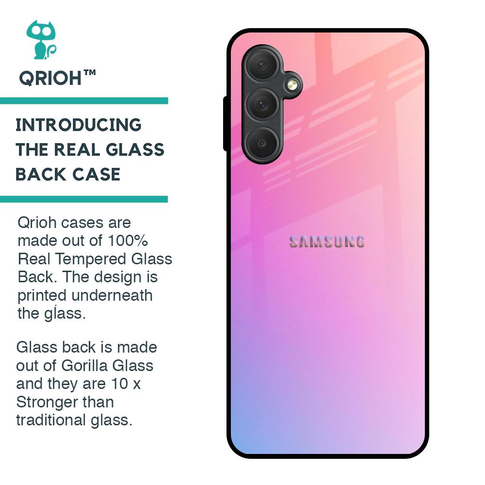Dusky Iris Glass case for Samsung Galaxy M54 5G