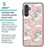 Balloon Unicorn Glass case for Samsung Galaxy M54 5G