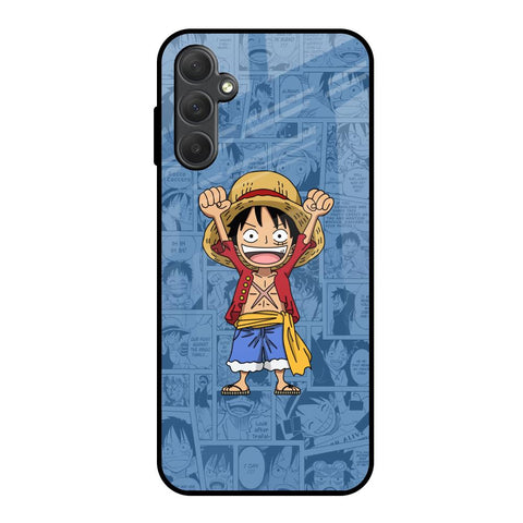 Chubby Anime Samsung Galaxy M14 5G Glass Back Cover Online