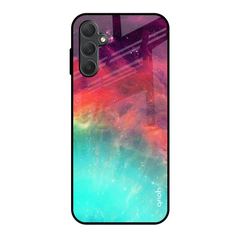 Colorful Aura Samsung Galaxy M14 5G Glass Back Cover Online