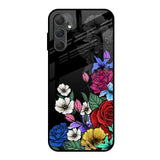 Rose Flower Bunch Art Samsung Galaxy M14 5G Glass Back Cover Online