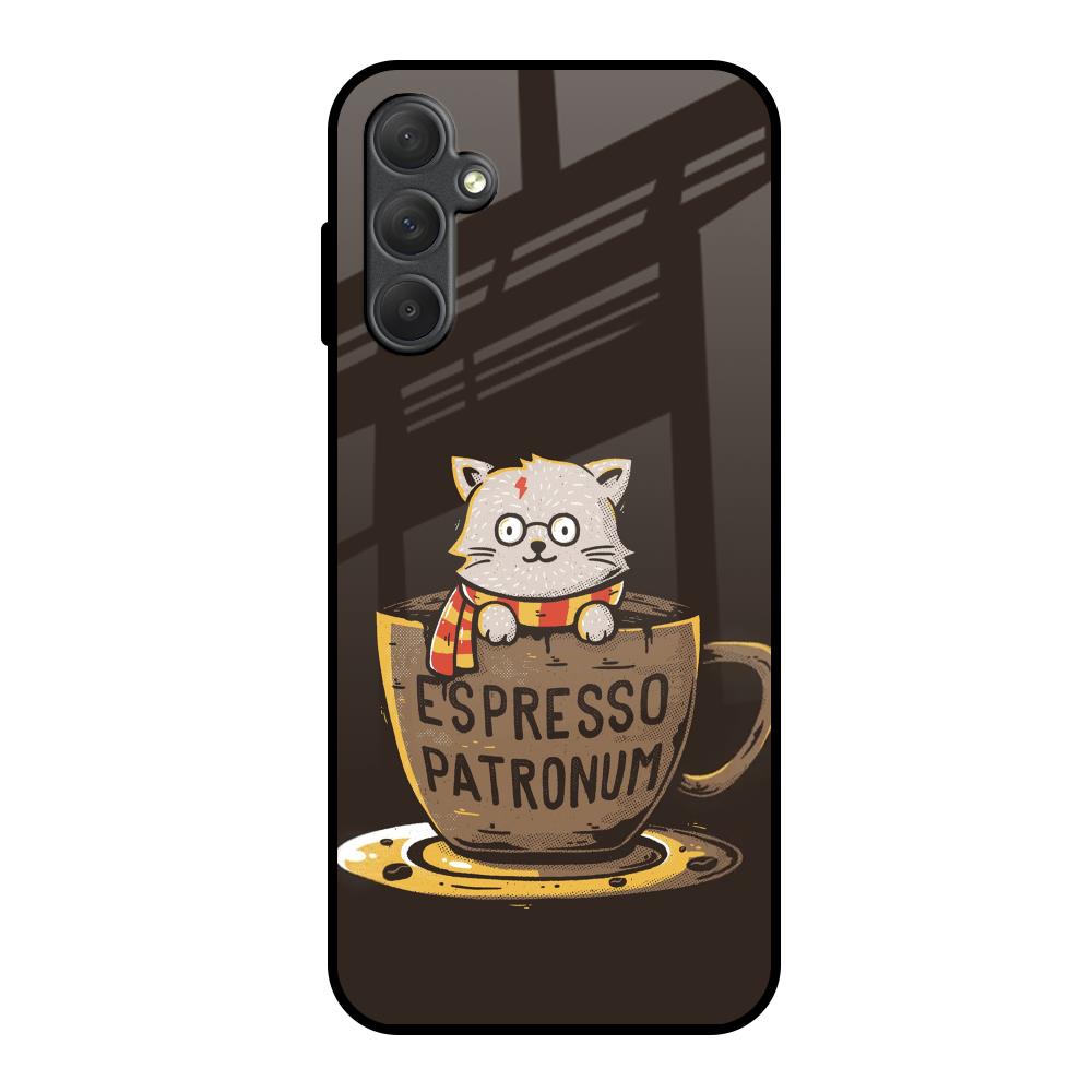 Tea With Kitty Samsung Galaxy M14 5G Glass Back Cover Online
