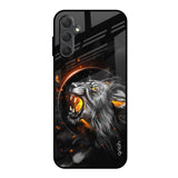 Aggressive Lion Samsung Galaxy M14 5G Glass Back Cover Online