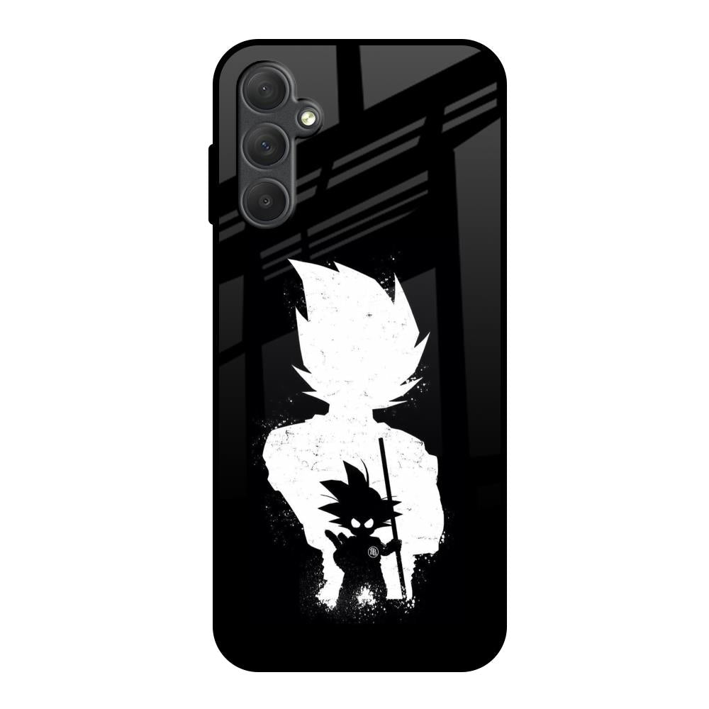 Monochrome Goku Samsung Galaxy M14 5G Glass Back Cover Online