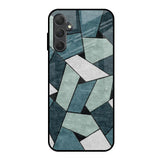 Abstact Tiles Samsung Galaxy M14 5G Glass Back Cover Online