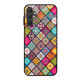 Multicolor Mandala Samsung Galaxy M14 5G Glass Back Cover Online