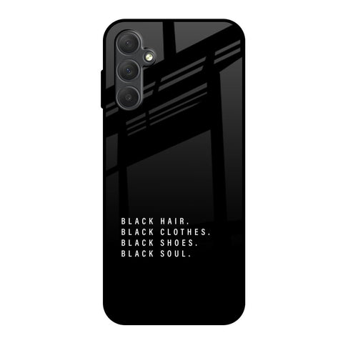 Black Soul Samsung Galaxy M14 5G Glass Back Cover Online
