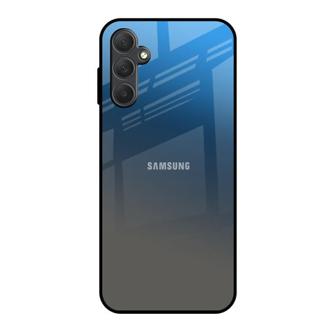Blue Grey Ombre Samsung Galaxy M14 5G Glass Back Cover Online