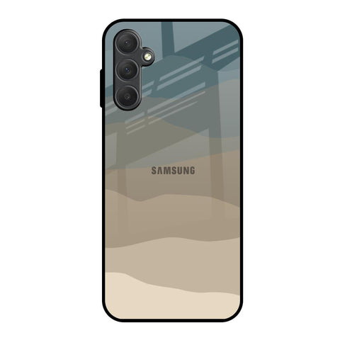 Abstract Mountain Pattern Samsung Galaxy M14 5G Glass Back Cover Online