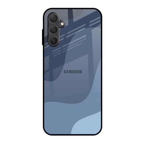 Navy Blue Ombre Samsung Galaxy M14 5G Glass Back Cover Online