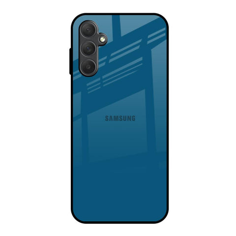 Cobalt Blue Samsung Galaxy M14 5G Glass Back Cover Online