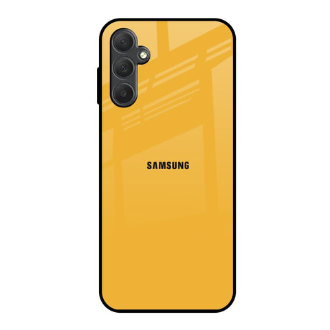 Fluorescent Yellow Samsung Galaxy M14 5G Glass Back Cover Online
