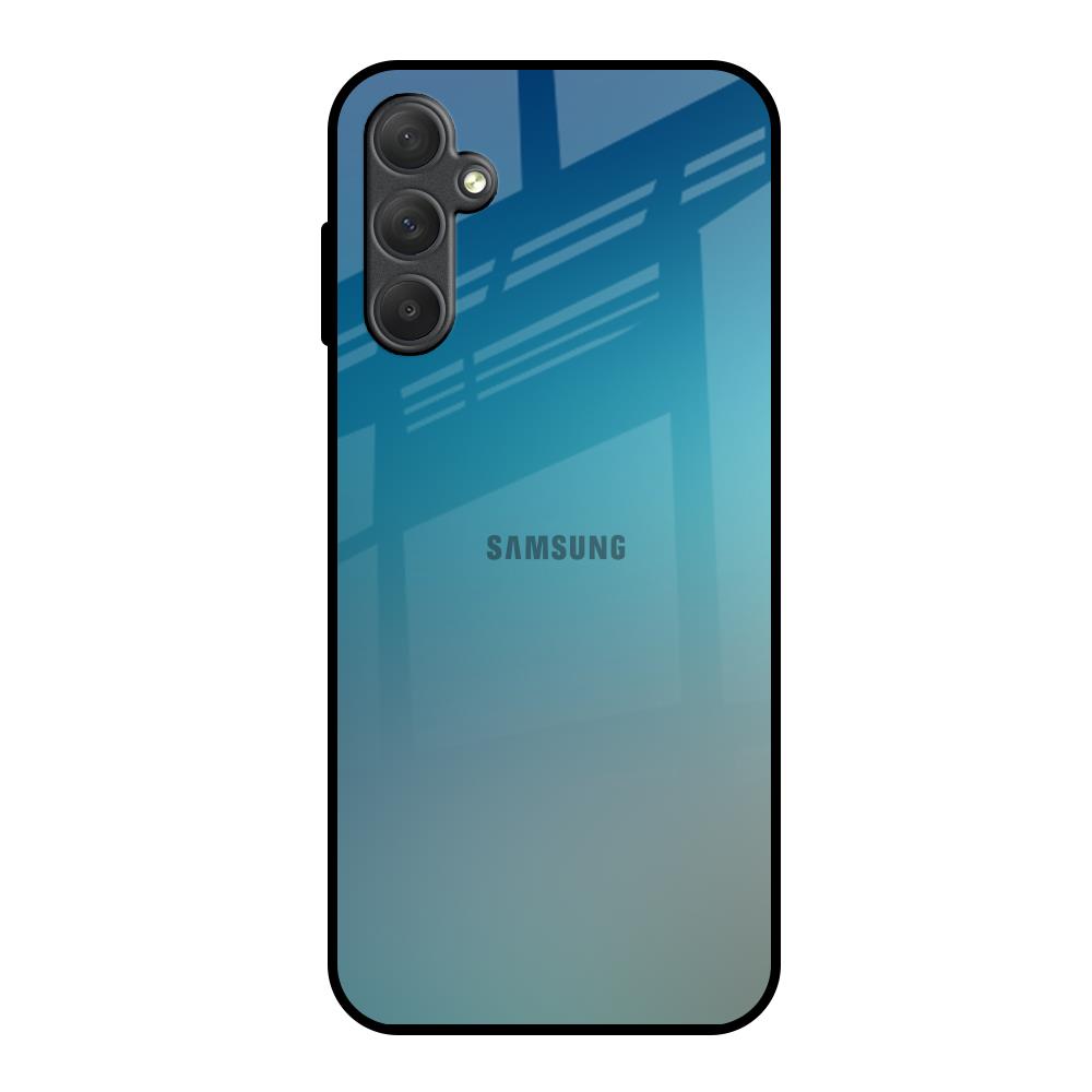 Sea Theme Gradient Samsung Galaxy M14 5G Glass Back Cover Online