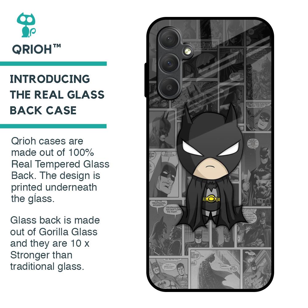 Cartoon Art Glass Case for Samsung Galaxy M14 5G