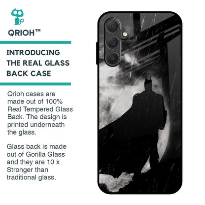 Dark Warrior Hero Glass Case for Samsung Galaxy M14 5G