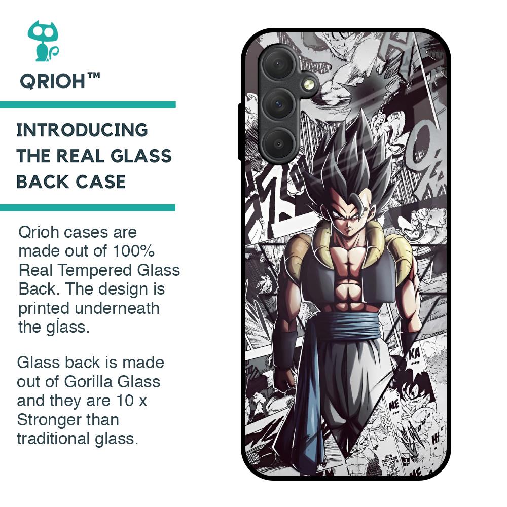 Dragon Anime Art Glass Case for Samsung Galaxy M14 5G