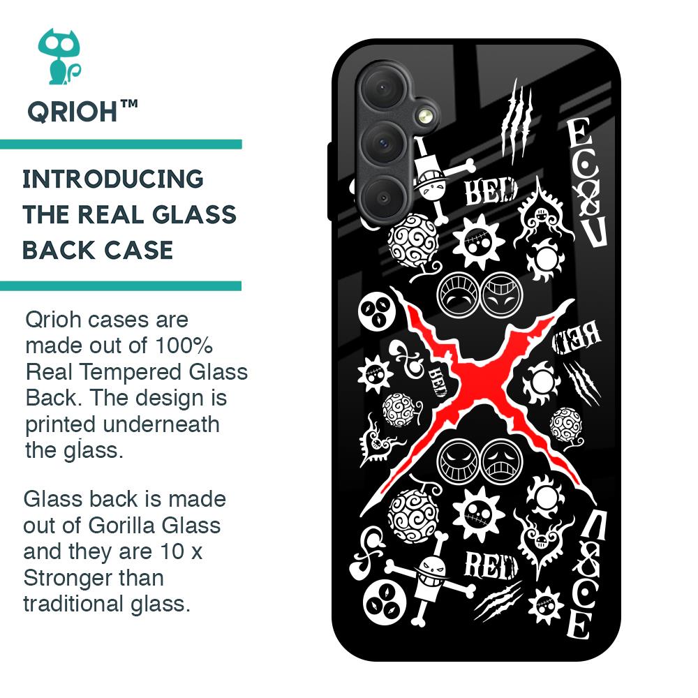 Red Zone Glass Case for Samsung Galaxy M14 5G