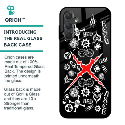 Red Zone Glass Case for Samsung Galaxy M14 5G