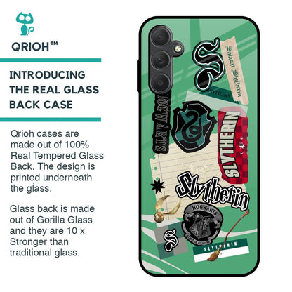 Slytherin Glass Case for Samsung Galaxy M14 5G