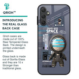 Space Travel Glass Case for Samsung Galaxy M14 5G